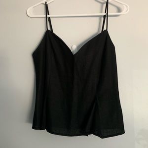 Zara Black Corset Top